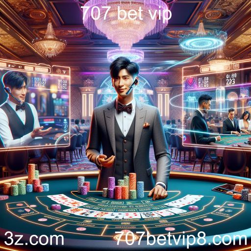 A Experiência Imersiva do Dealer Ao Vivo no 707 Bet VIP